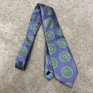Verse 9 Necktie Tie Men's 4" x 58.5" purple green